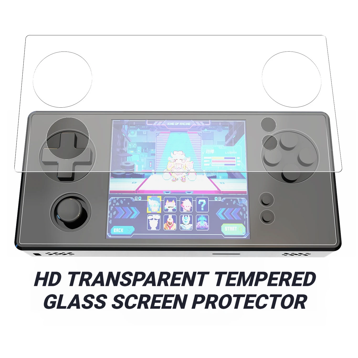 For GKD 350H Ultra Tempered Glass Screen Protector HD Full-Coverage Anti-Scratch Protective Film