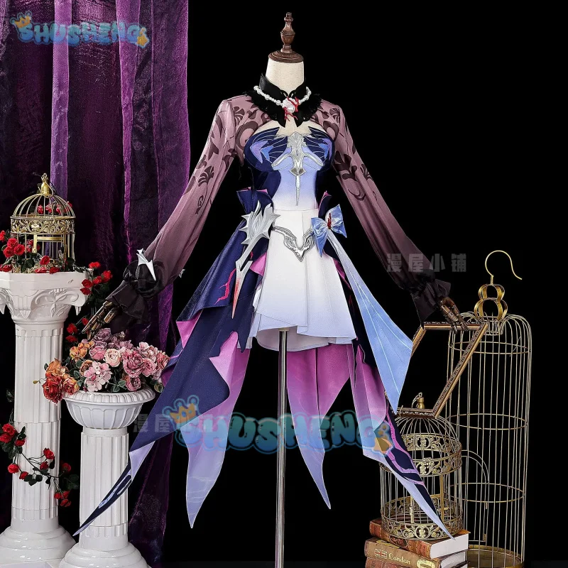 

Honkai：Star Rail Helektra Cosplay Costume Uniform Halloween Carnival Party Christmas Play Role Clothes Clothing for Women