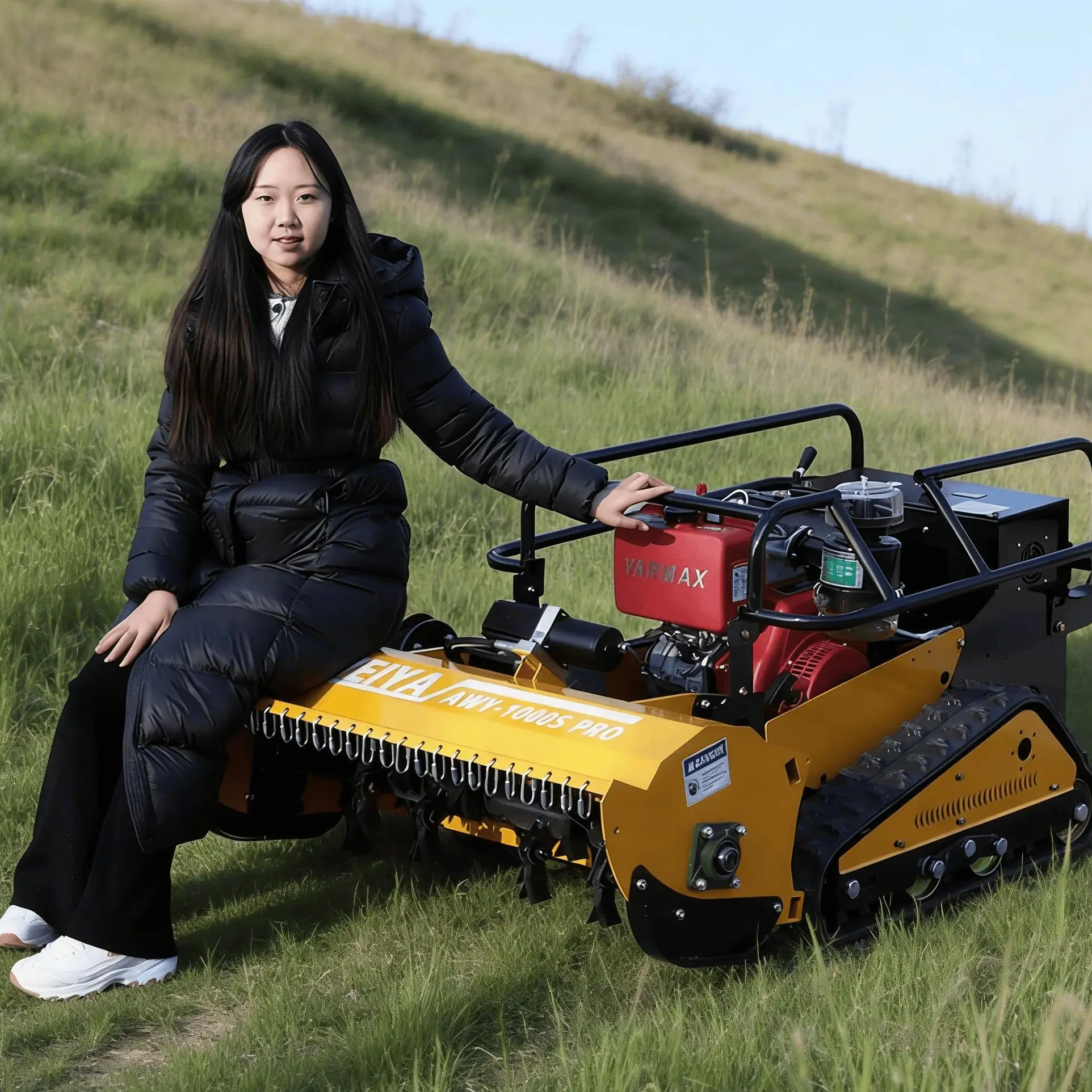 

Customized Professional commercial mower home flail mower Mowing and trimming completed together