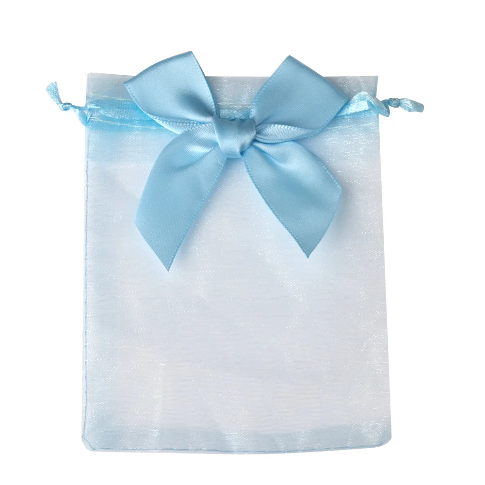 Organza Gift Bag Bowknot Drawstring Pouch 5