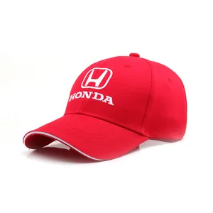 Boné de beisebol ao ar livre verão esportes chapéu bordado masculino feminino boné de beisebol para honda civic accord crv hrv jazz 8 principais vendas chapeu da honda - №7