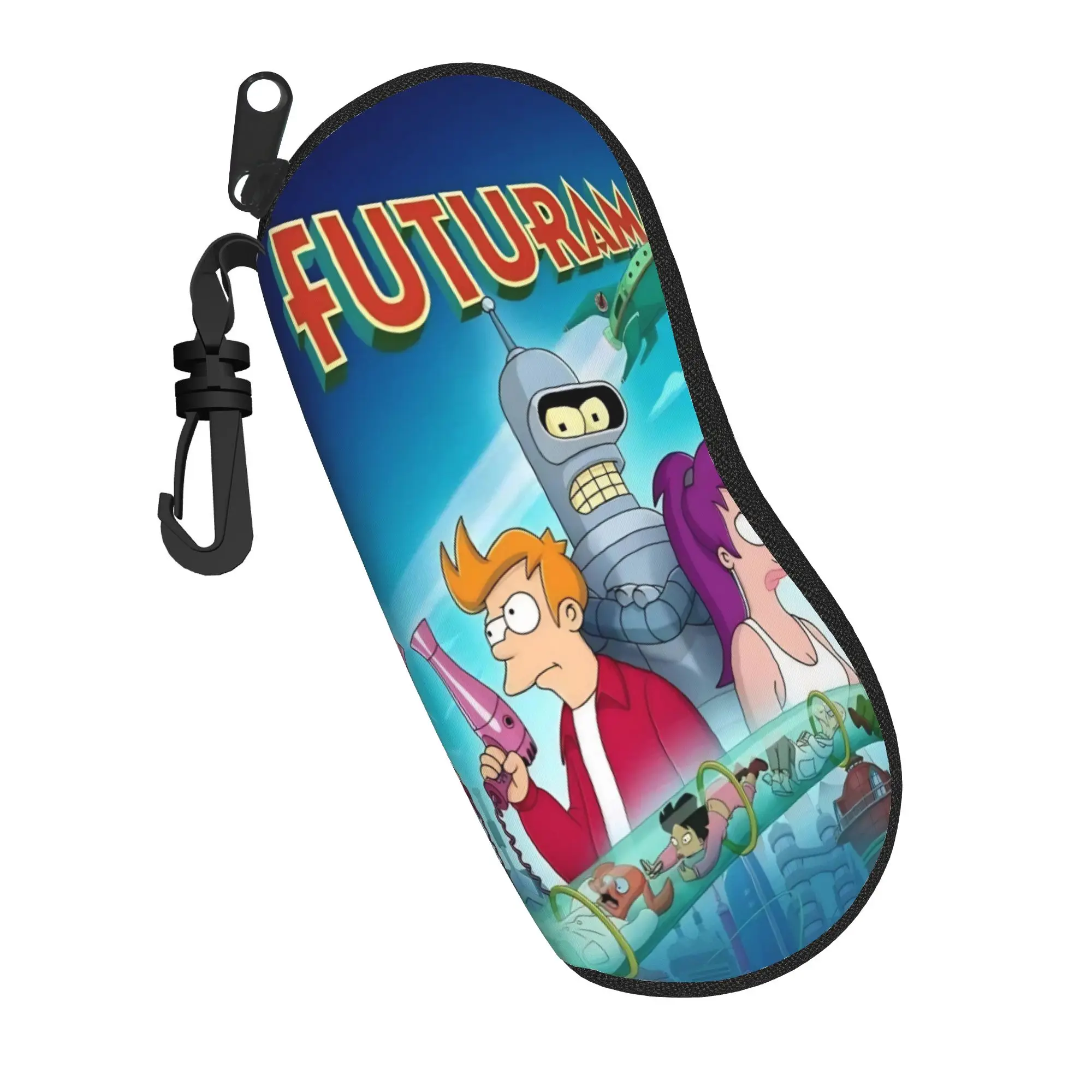 Harajuku Futuramas Glasses Case Convenient Box  Sunglasses Storage Box Anti-Pressure Eye Contacts Case