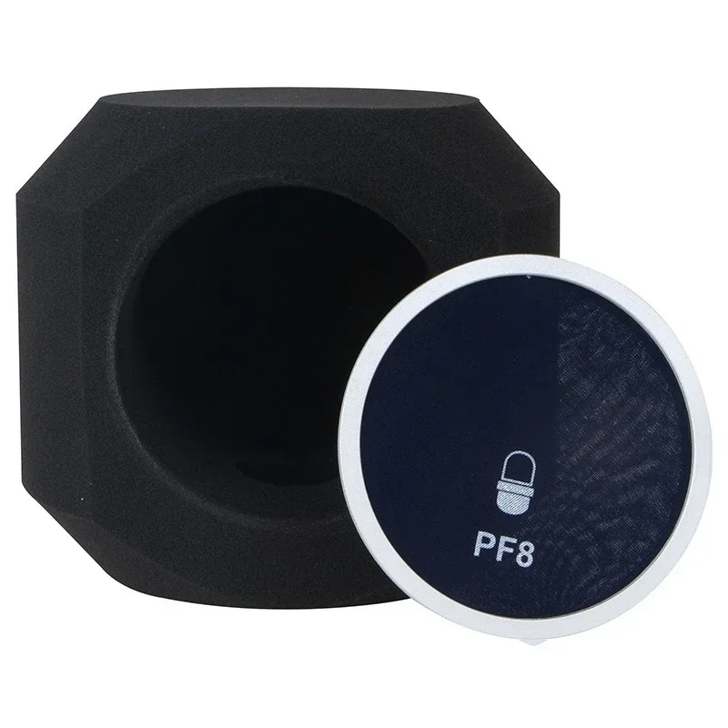 PF8 microphone, microphone, acoustic design, windproof net, anti-noise screen, sound-absorbing sponge cover net