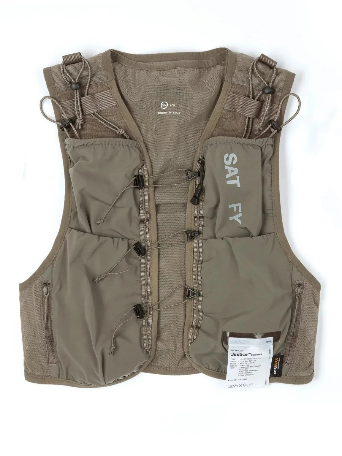 2026 New Satfy Running 5L Jogging Sports Running Lightweight Outdoor Structure Ergonomic Vest