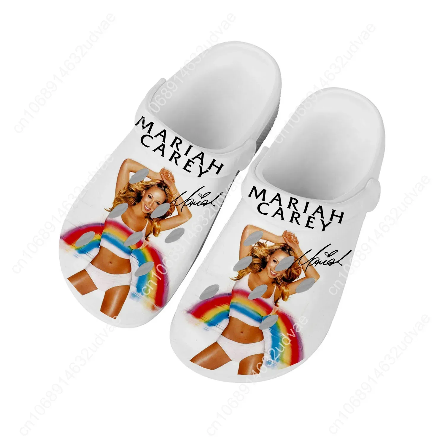 Mariah Carey Water Shoes Mens Womens High Quality Fashion Home Garden Clogs Customizd Sandals Beach Breathable Hole Slippers 3