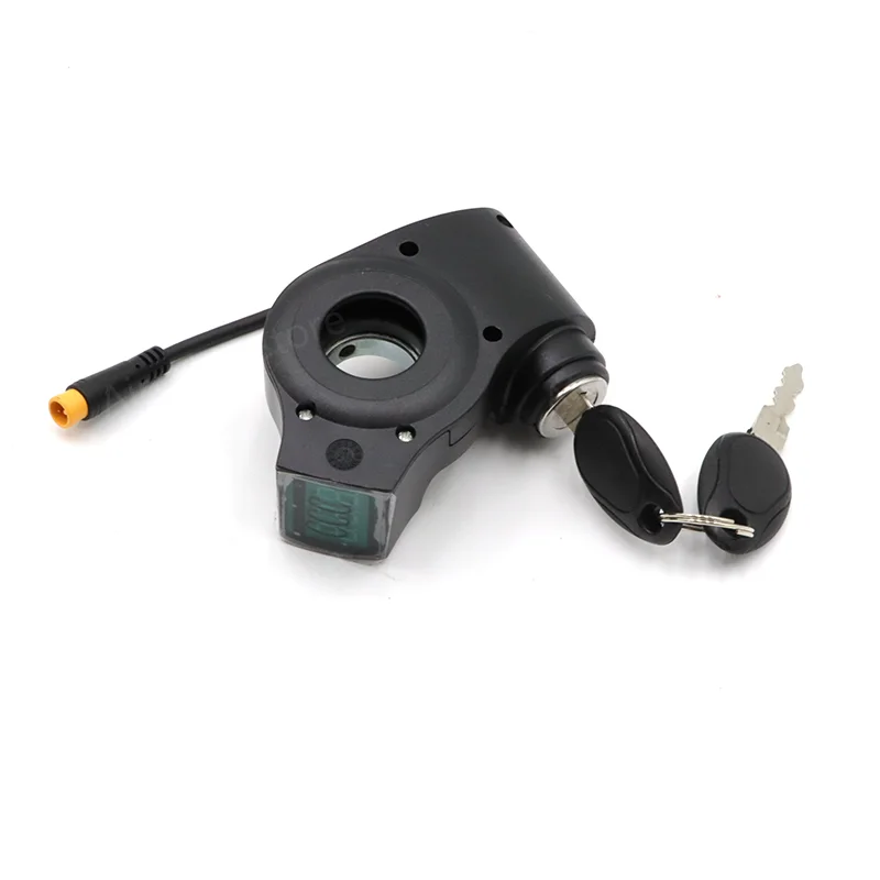 Original Voltmeter Digital Display for For Blade GT II Blade 9 /10 Blade X Electric Scooter Ignition Switch Lock with Keys Parts