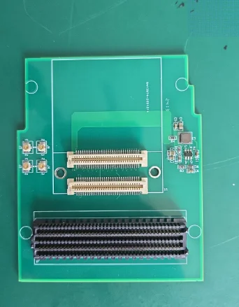 For 8-channel high-speed data acquisition card ADS5294, external interface FMC-LPC or FEP