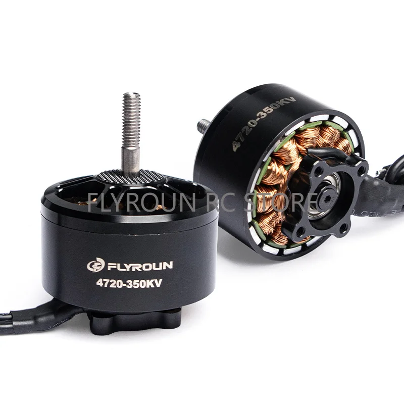 FLYROUN 4720 Brushless Motor 420KV 6-8S for 13inch/15inch FPV Long Range Drone DIY Part- New Launch Large FPV Motor