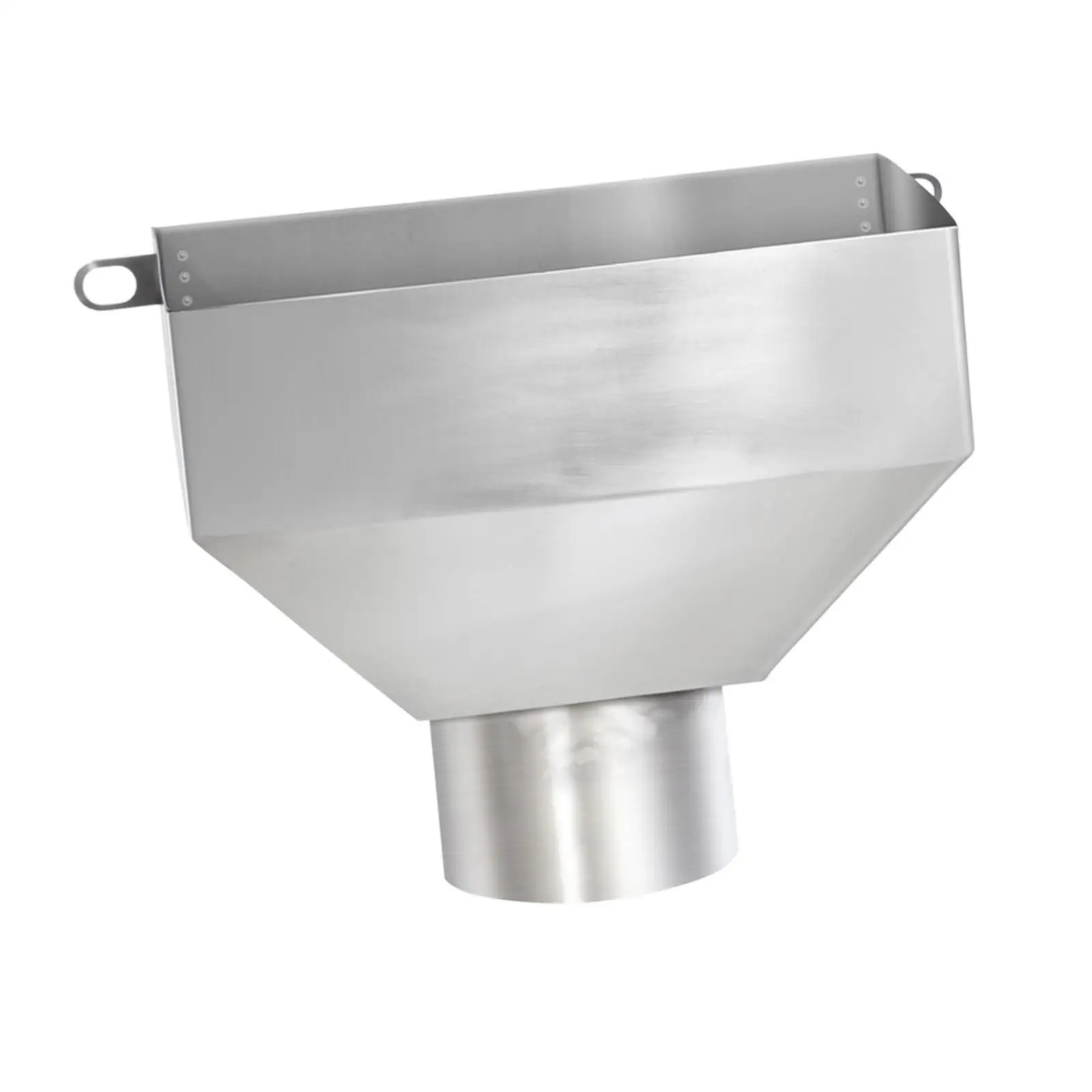 Downspout Connector Stainless Steel Roof Drain Gutter Extension for Outdoor Rainwater Collection