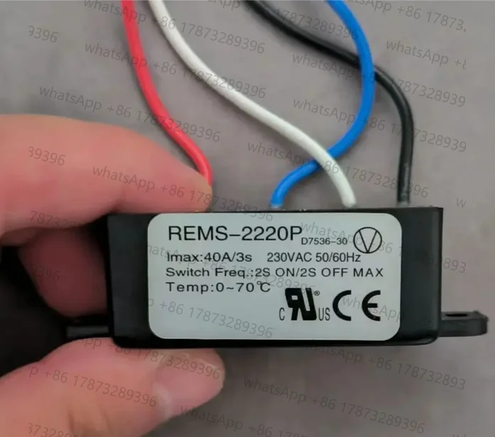 Interruptor centrífugo electrónico REMS-2205P, interruptor centrífugo monofásico para motor, accesorios para módulo rectificador