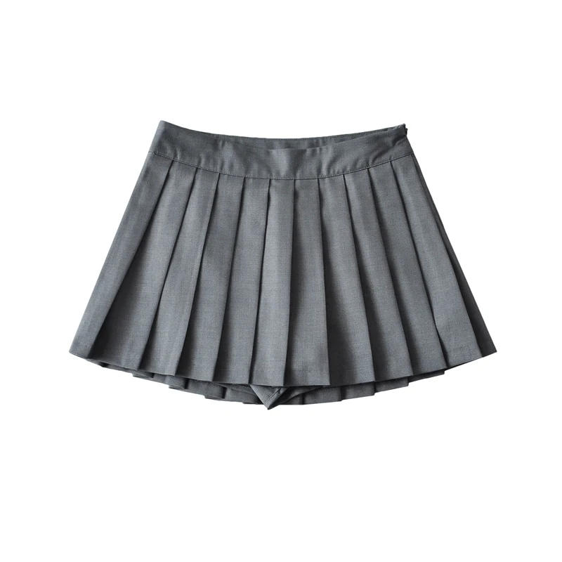 Summer Mini Skirts For Women Harajuku High Waist Skirts Womens Korean Fashion Sexy Skirts Vintage Pleated Skirt Tennis Pink Blue