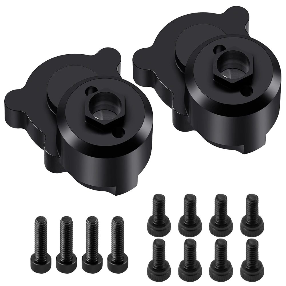 YEAHRUN غطاء المحور المعدني كأس التوجيه كتل العجلات الربط الهيكل لوحة التزلج ل 1/18 RedCat صعود أجزاء مطورة