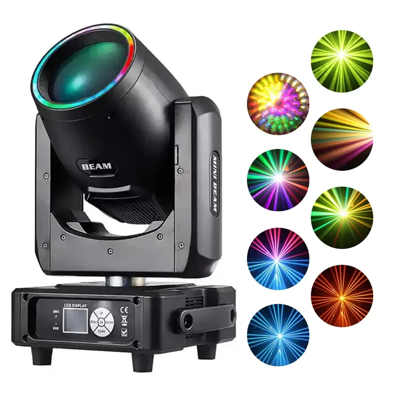 

Pop 230W Spot Beam & LED Strip Moving Head Light Disco Party Wedding Bar Club Concert Dmx512 Beam Light Stage Light Event Show