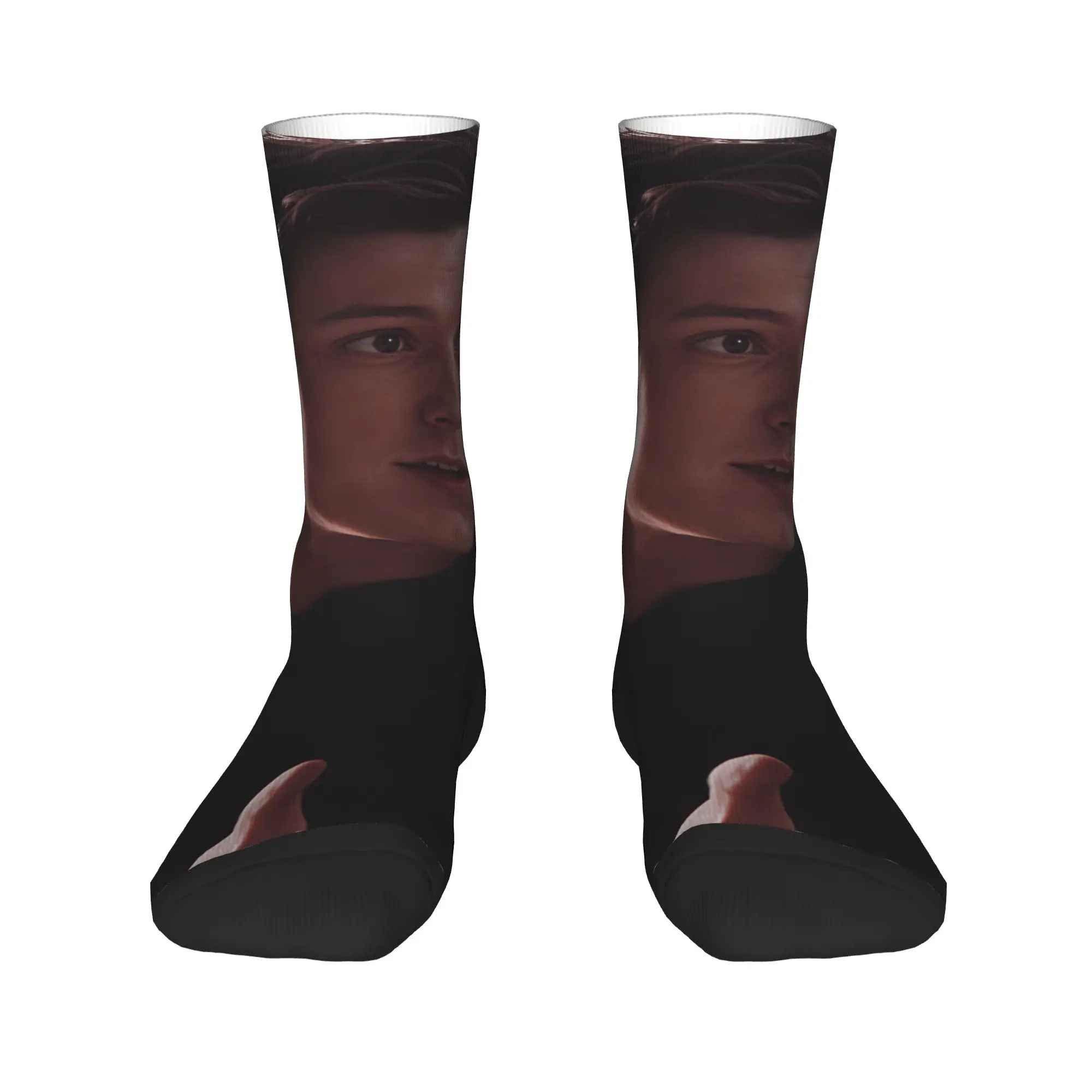 Tom hollands  Socks Spring  Stockings Leisure Men's High Quality Socks Graphic Cycling Anti Sweat Socks
