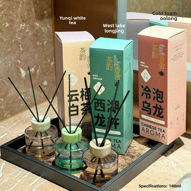 

Premium Flame-Free Reed Diffuser Set with Natural Essential Oils, Long-Lasting Fragrance for Home & Office Aromatherapy (Eco-Fri