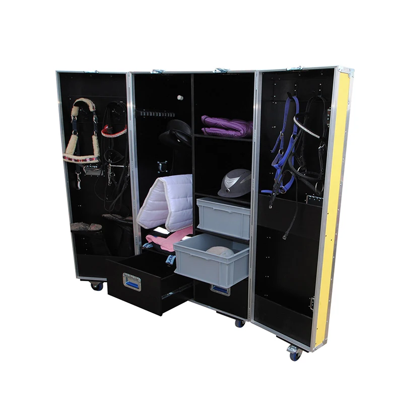 

Twin Saddle Tack Locker Storage Lockers Equipment Cases Lockers