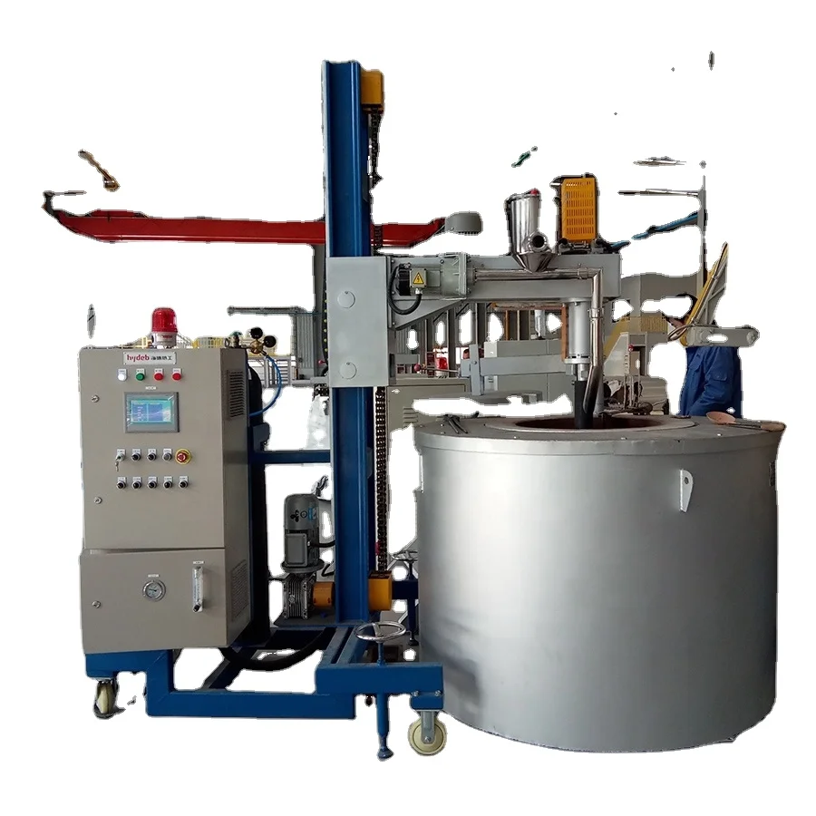 Manufacturer Aluminum Shell Induction Melting Furnace 1 Ton Aluminum Electric Induction Melting Furnace Price for Sale