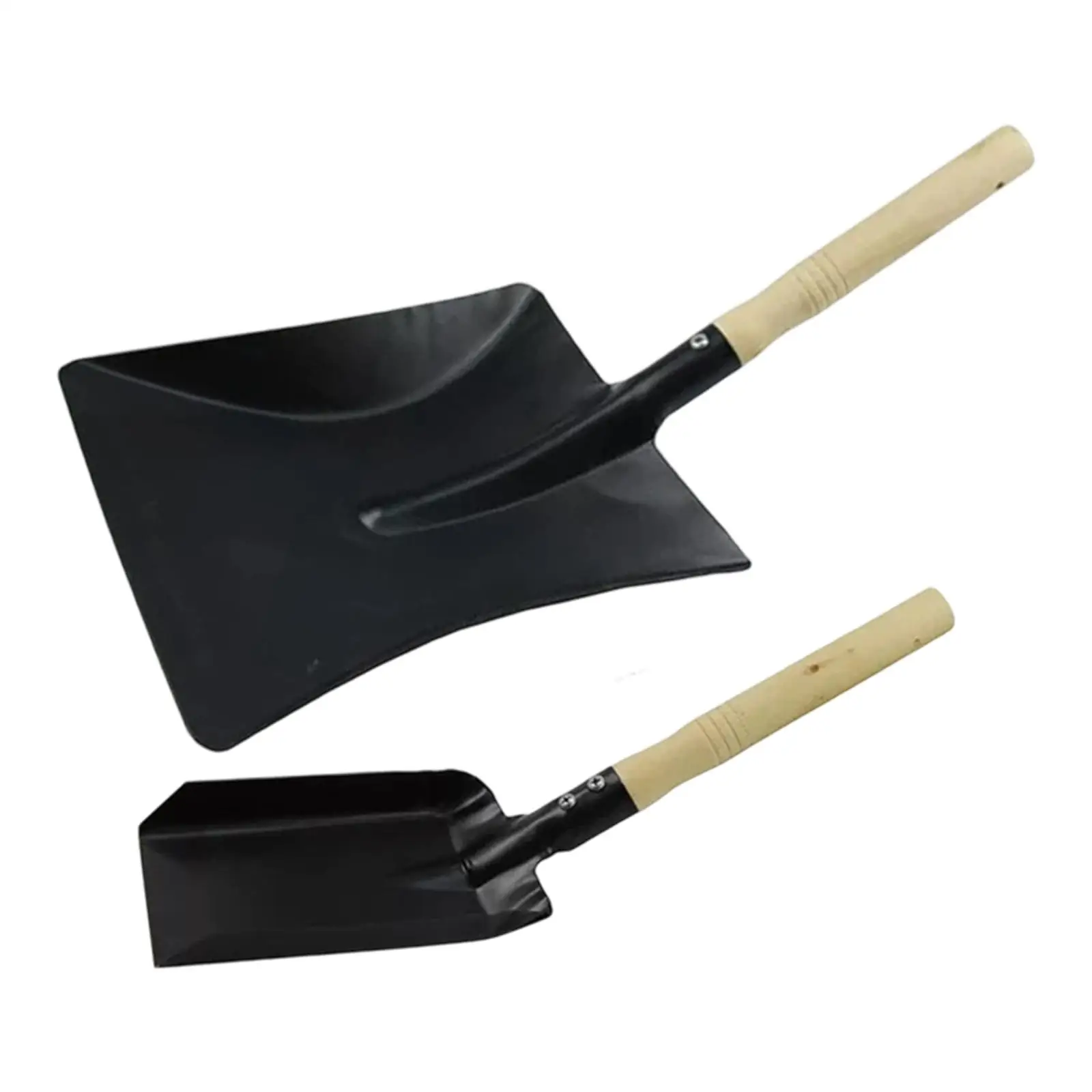 Garden Shovel Iorn Digging Trench Survival Garden Small Fireplace Ash Shovel