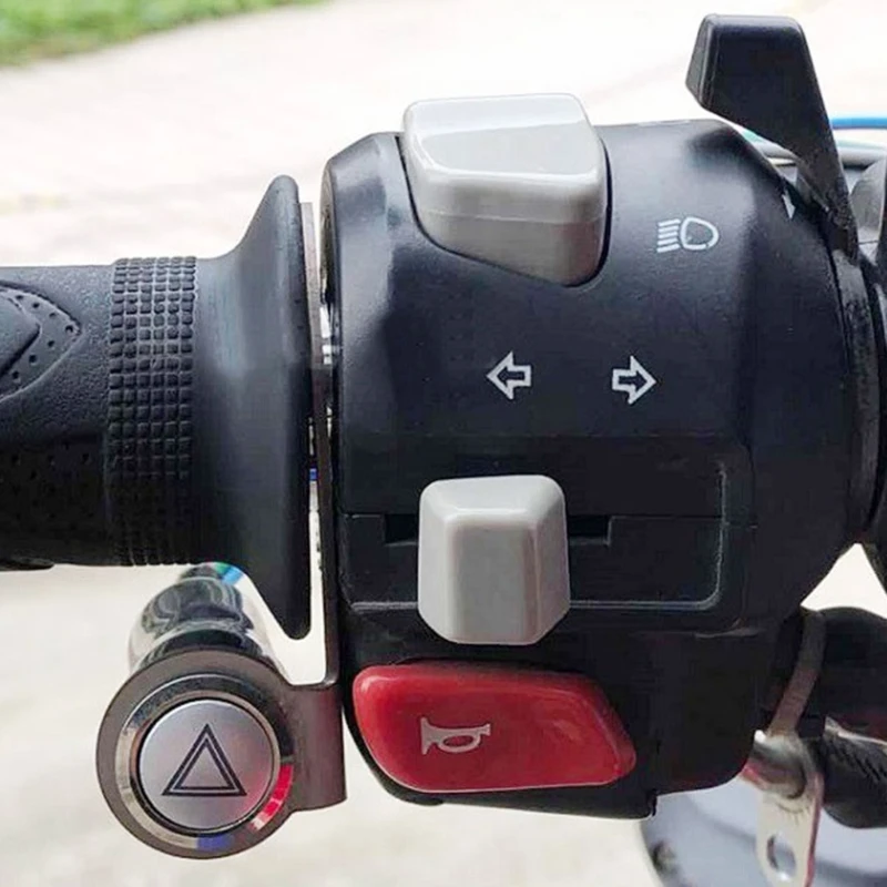 22mm Handlebar Mounted Bracket Motorcycle Headlight Switch Bracket Headlamp Spotlight Switch Bracket Motorbike Drop Shipping