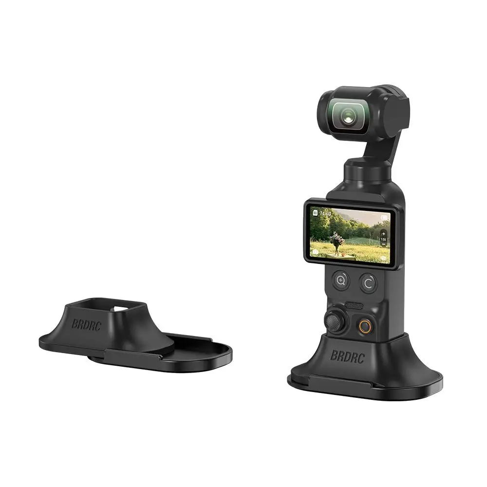 Non-slip Car Mount Base with Adhesive Stable Desktop Fixed Bracket Detachable Support Stand for DJI Osmo Pocket 4/3