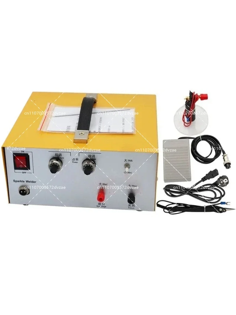 80A Handheld Pulse Spot Welder for Gold Silver Jewelry Processing New Condition Professional Welding Machine