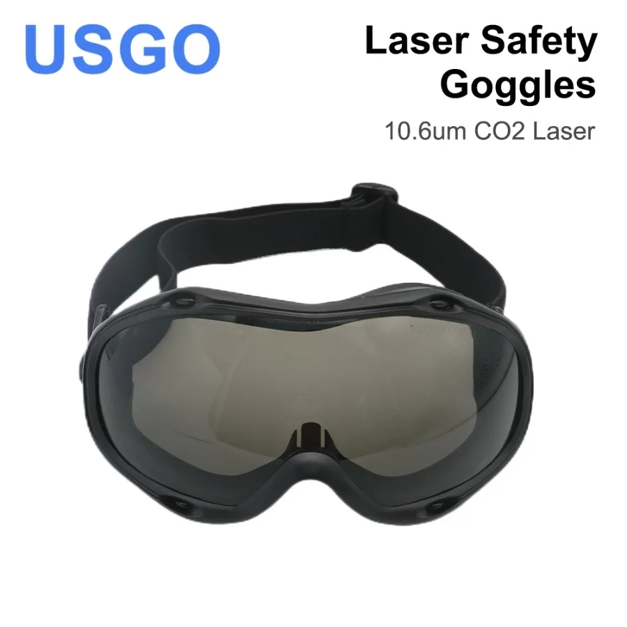 

USGO 10600nm Co2 Fiber Laser Safety Goggles Type F OD6+ 10.6um protective glasses Protective shield glasses for Co2 machines