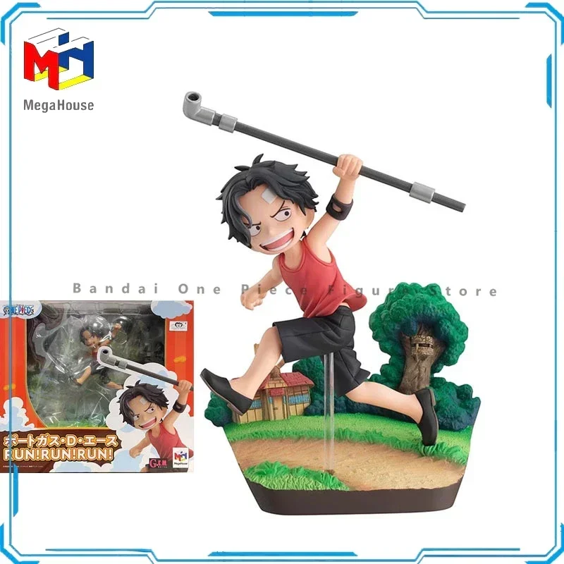 

В наличии оригинальная SHF Bandai MegaHouse One Piece Ace экшн-фигурка анимационная игрушка подарок модель коллекционер аниме хобби подлинная