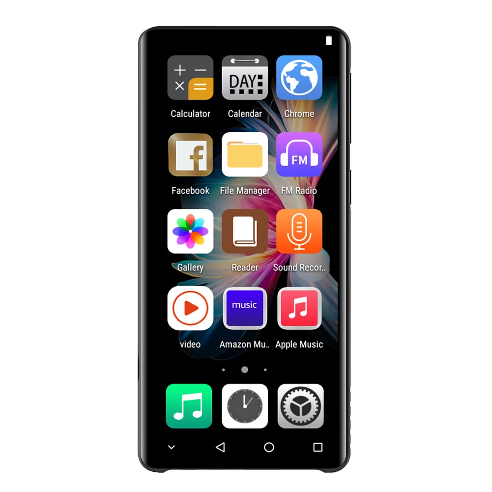 

MP3 Student Walkman WIFI MP3 MP4 Player Android 8.1 Bluetooth-Compatible with Speaker HiFi Lossless Sound with FM Radio/E-Book
