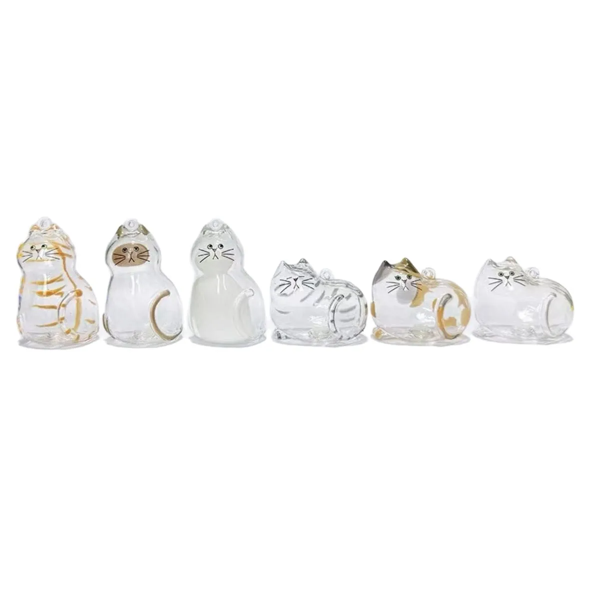 Cat Fur Memorial Charm Resin Keepsake Capsule for Pet Hair Portable Keychain Pendant for Hair Rainbow Bridge Pendant