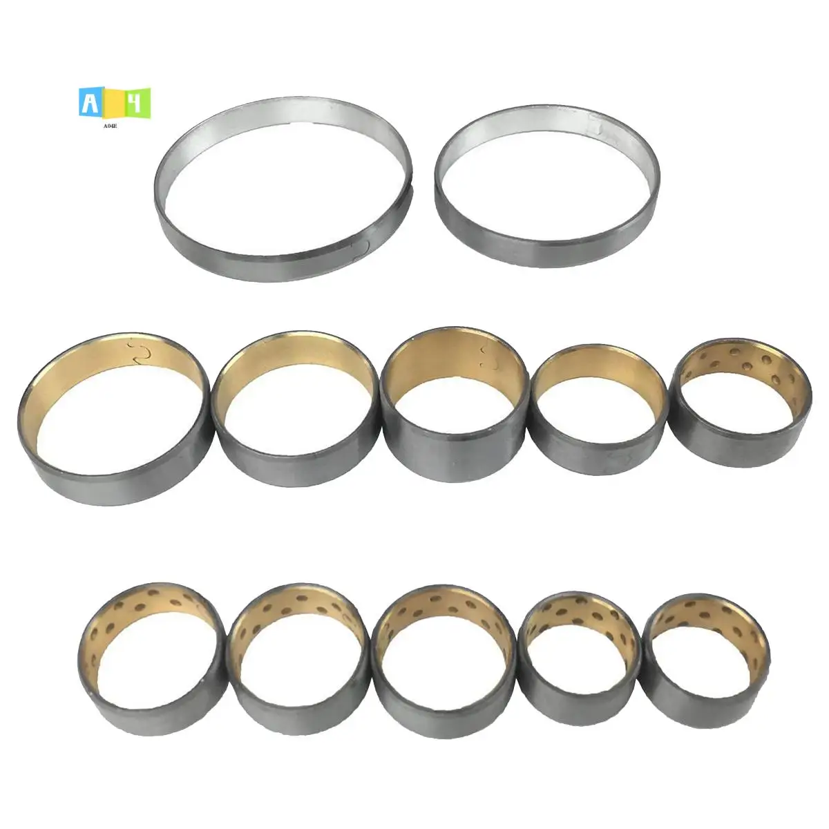 A04E-For NEW 6HP19 6HP21 6SPD Auto Gearbox Bushing O Ring Sealing 12PCS For ZF6HP19 ZF6HP21 X3 X5 Z4