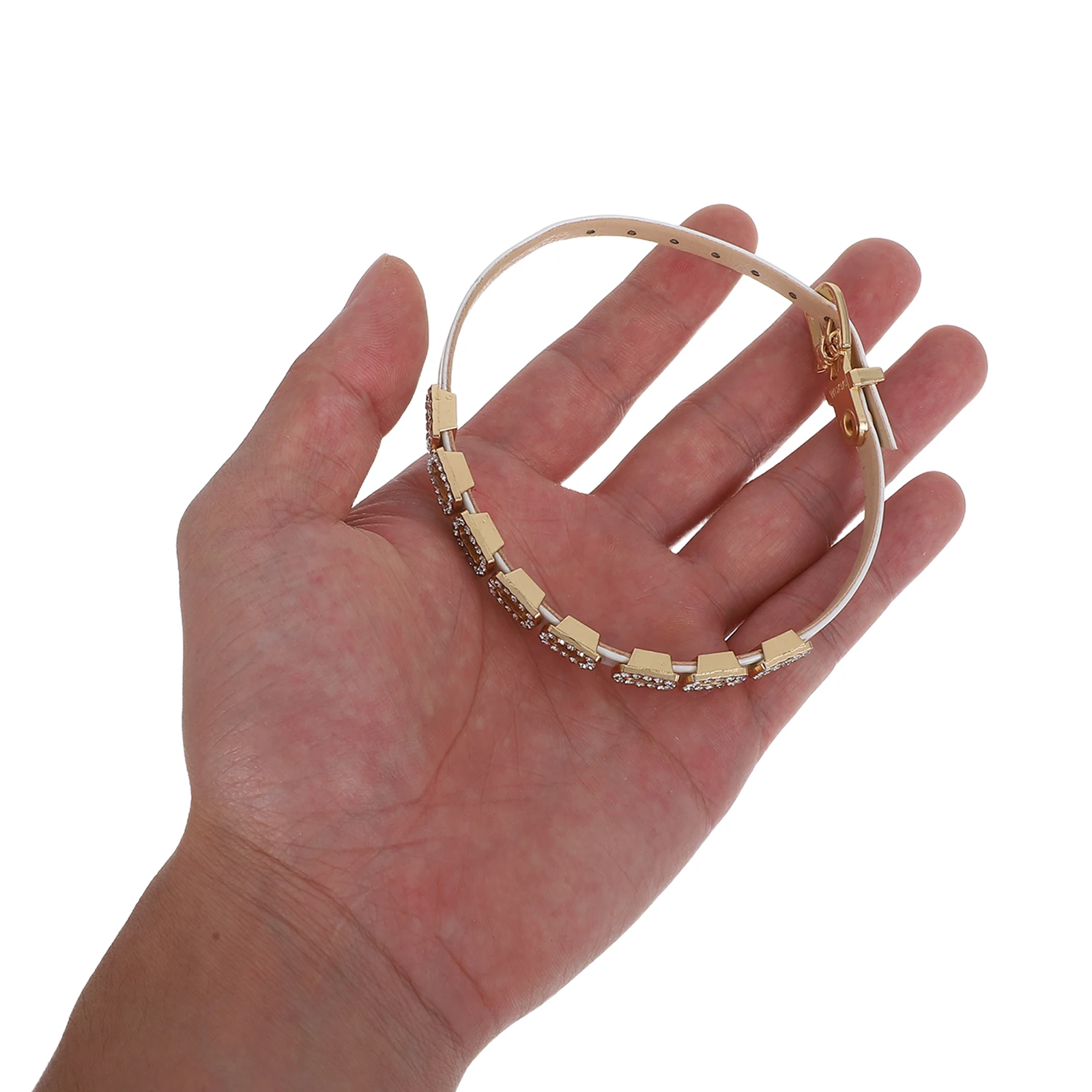 1 زوج حجر الراين عالية الكعب أربطة أحذية انفصال المضادة للانزلاق الأشرطة قابل للتعديل إكسسوارات أحذية للنساء مضخات الصنادل النعال #1