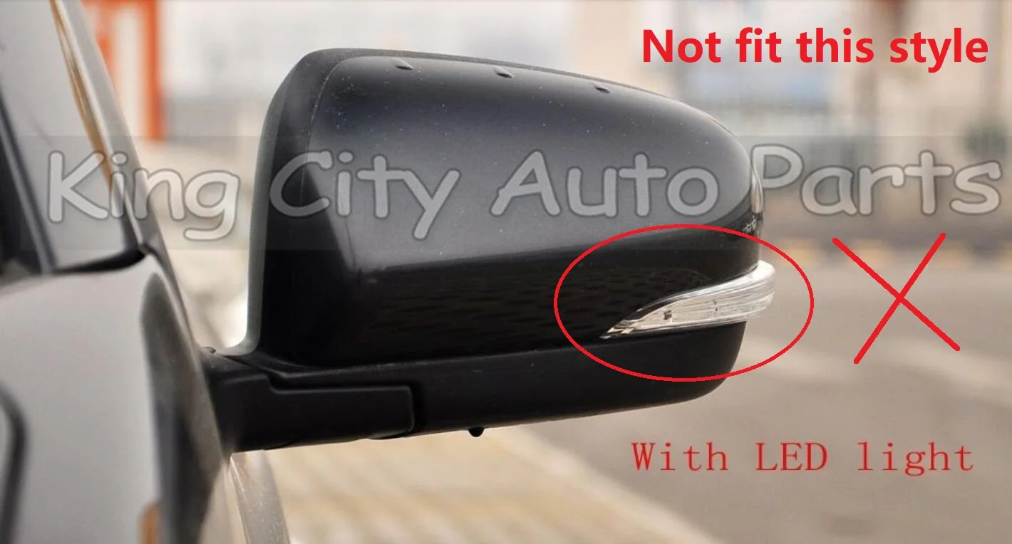 CAPQX Without LED turn light style For Renault Koleos 2009 2010 2011 Outer Rearview Mirror Cover Side Mirror Lid Shell Trim Hood