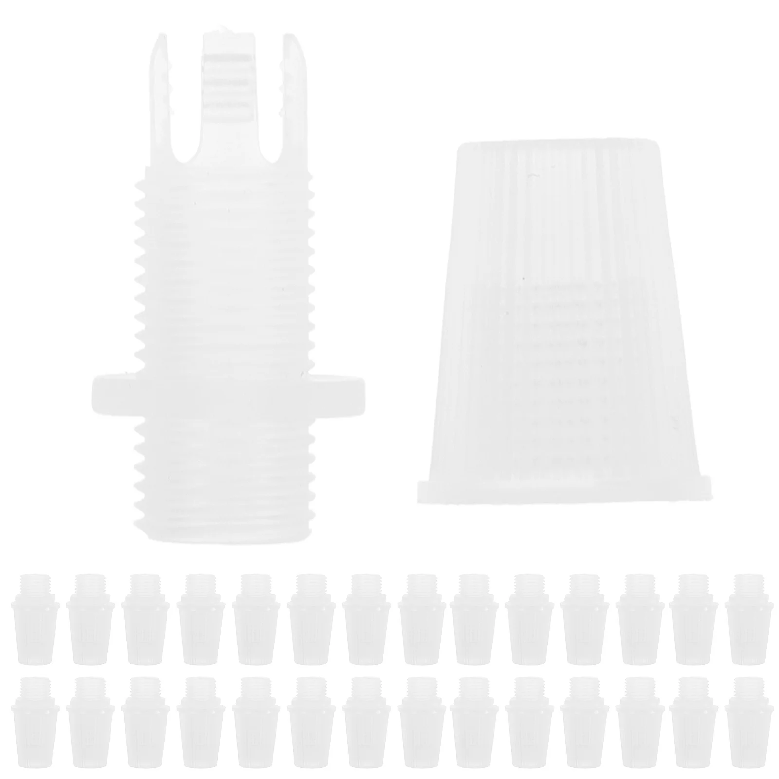 

100Pcs Strain Relief Cord Grip Connectors Solid Cable Glands for Light Fixture Power Cords Wire Clamp Ceiling Lamp Clips