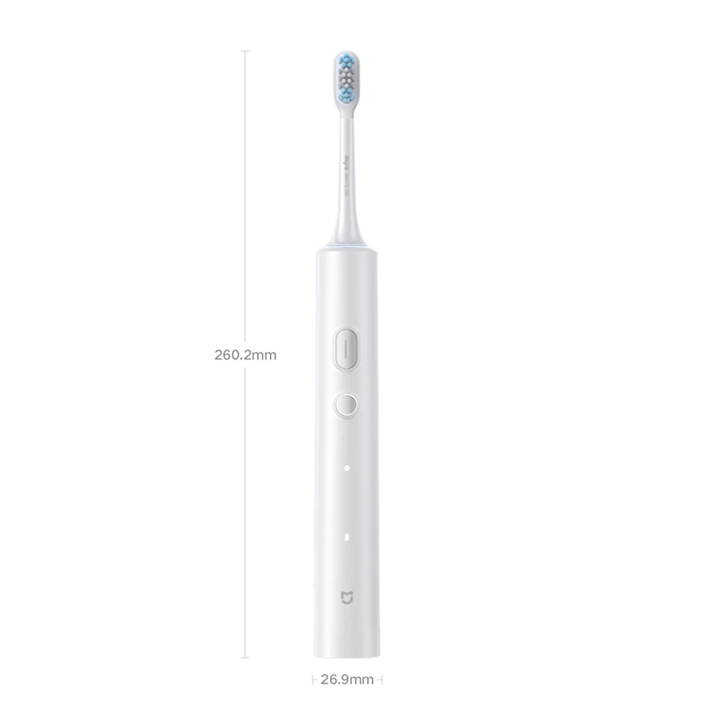 Mijia Sonic Electric Toothbrush T501C IPX8 Waterproof Portable Smart Teeth Whitening Cleaning Tooth Brush with 3 Brushing Modes