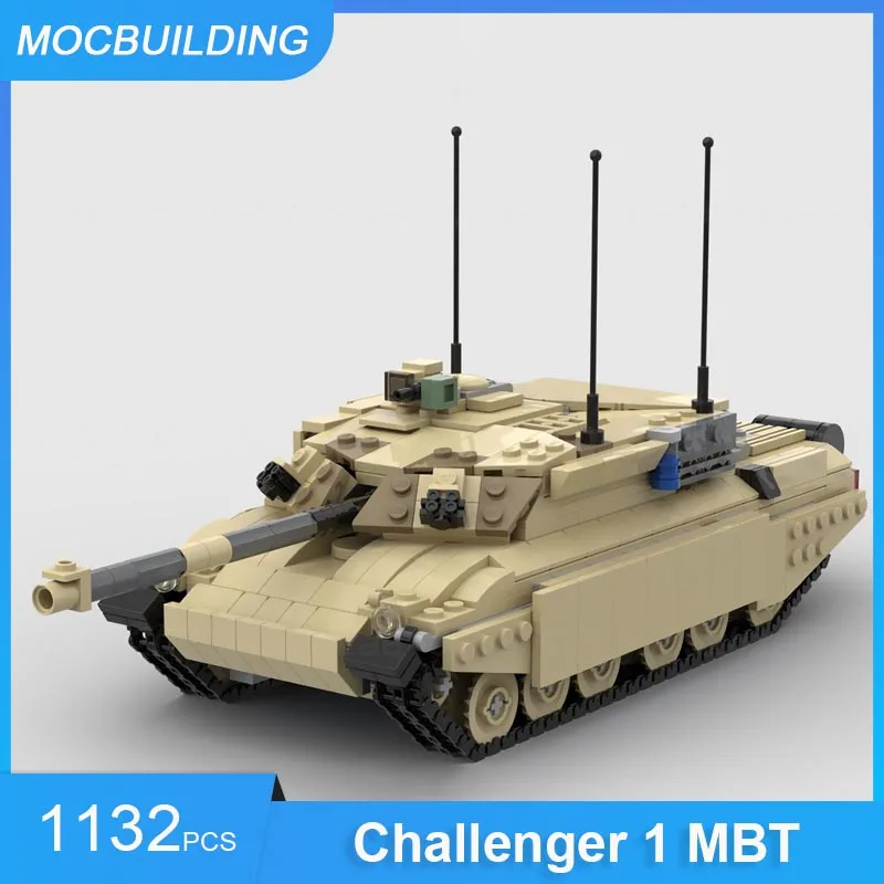 

Строительные блоки MOC Challenger 1 МБТ и леопард 2a7в Tank Модель для сборки Сделай Сам Кирпичи Военная коллекция дисплей Рождественские Игрушки Подарки