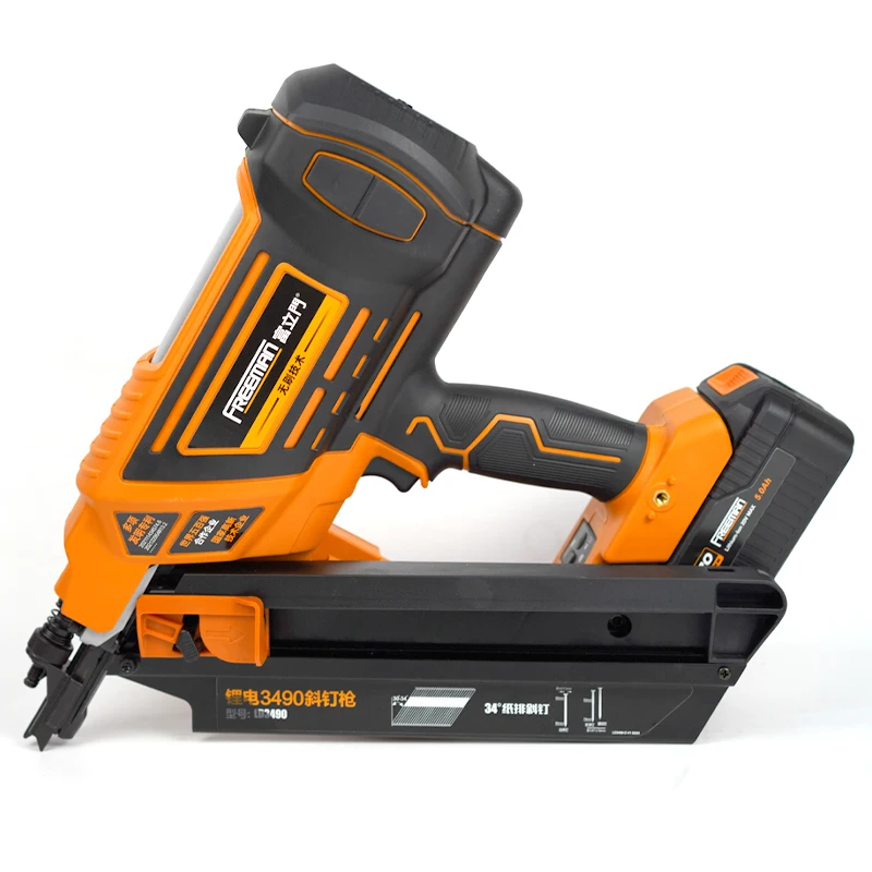 Freeman LD3490 34 graus 3 1/2 polegadas 20V Prego de estrutura sem fio