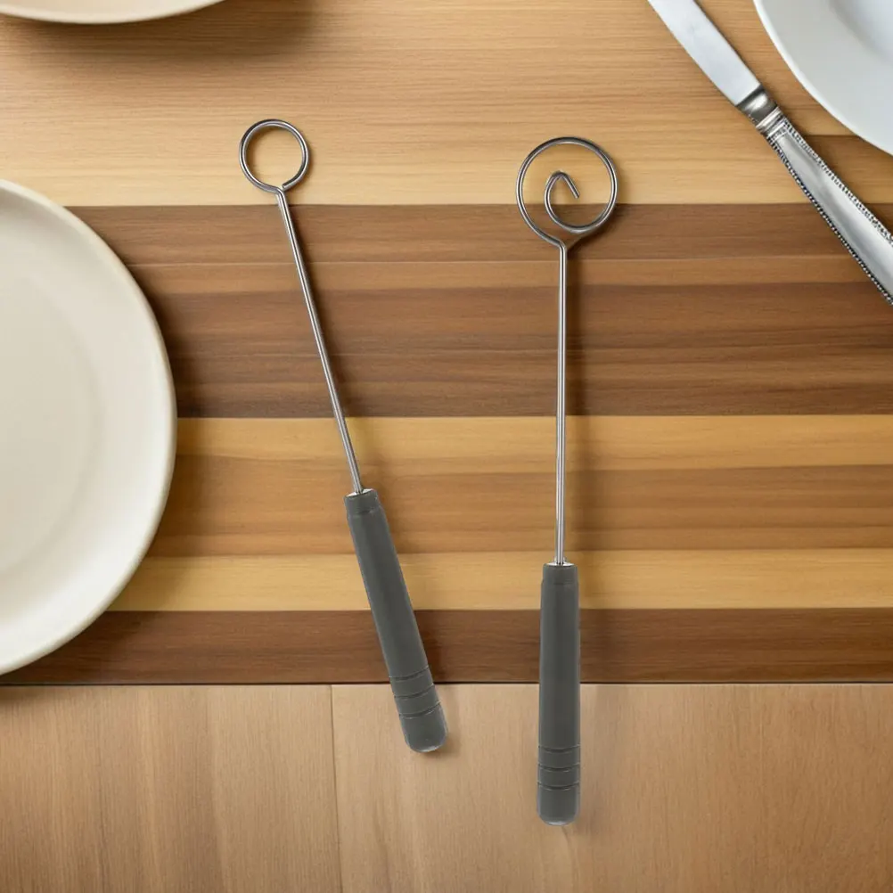 

Hot Pot Fork Set Dipping Forks Chocolate Making Cheese Silver Stainless