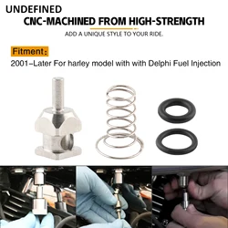 Fuel Line Quick Disconnect Repair O Ring Kit For Harley Touring Sportster Dyna Softial With Delphi Fuel Injection 2001-2023