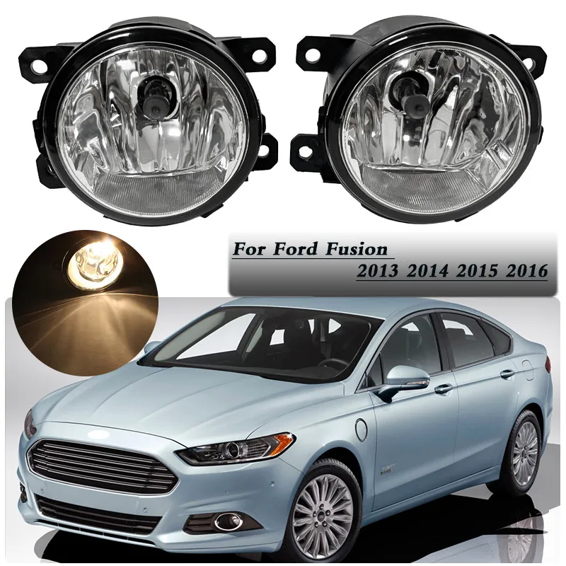 

Pair For Ford Fusion 2013 2014 2015 2016 With Blubs Bumper Fog Lights Lamps