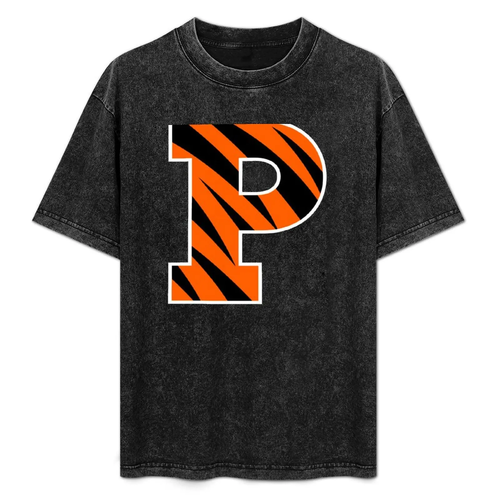 

princeton-tigers T-Shirt Basic Simple Design Short Sleeve Shirt