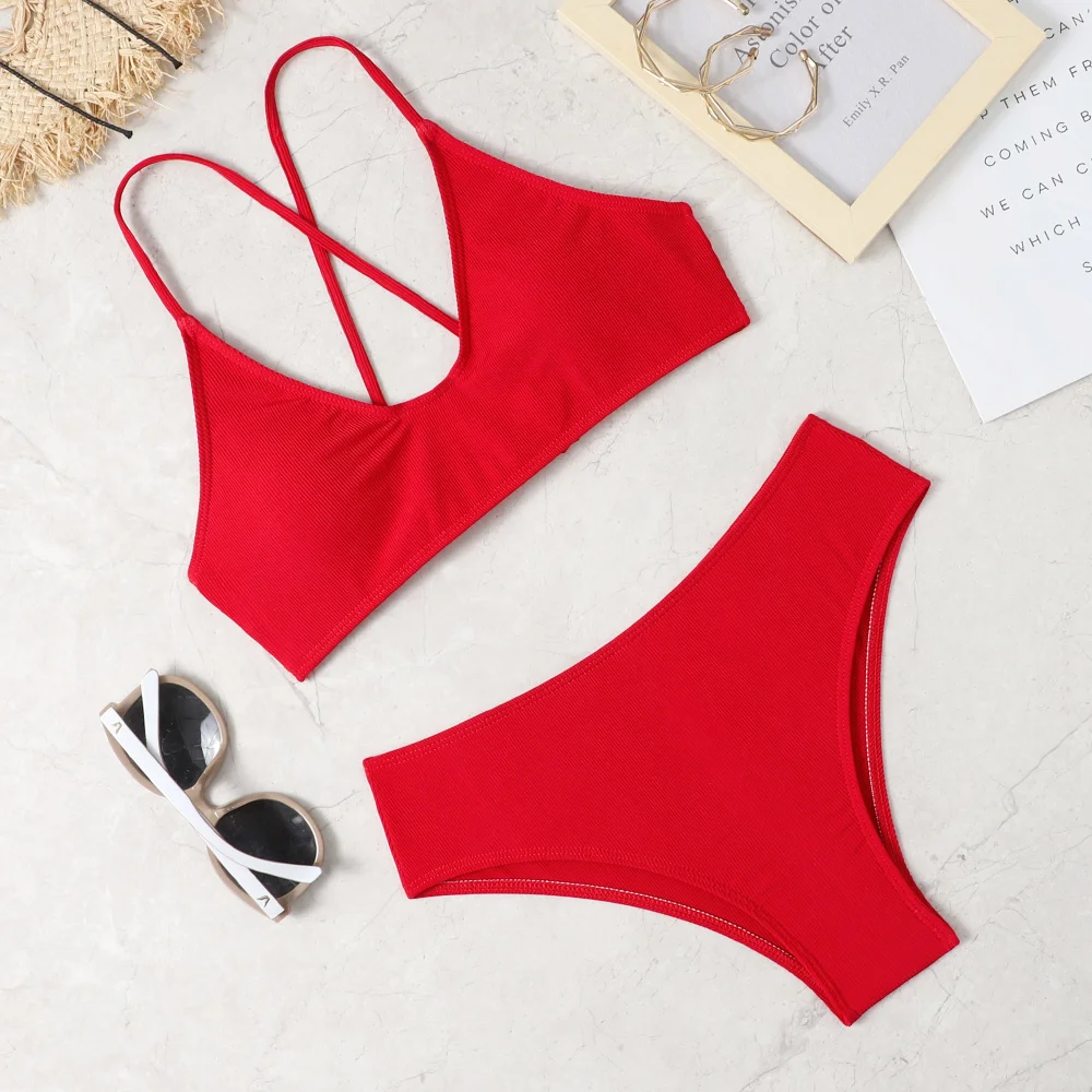 2023 New Bikini Women's Swimwear Sexy Bikini Swimwear Push Up Swimwear Women's Beach Swimwear