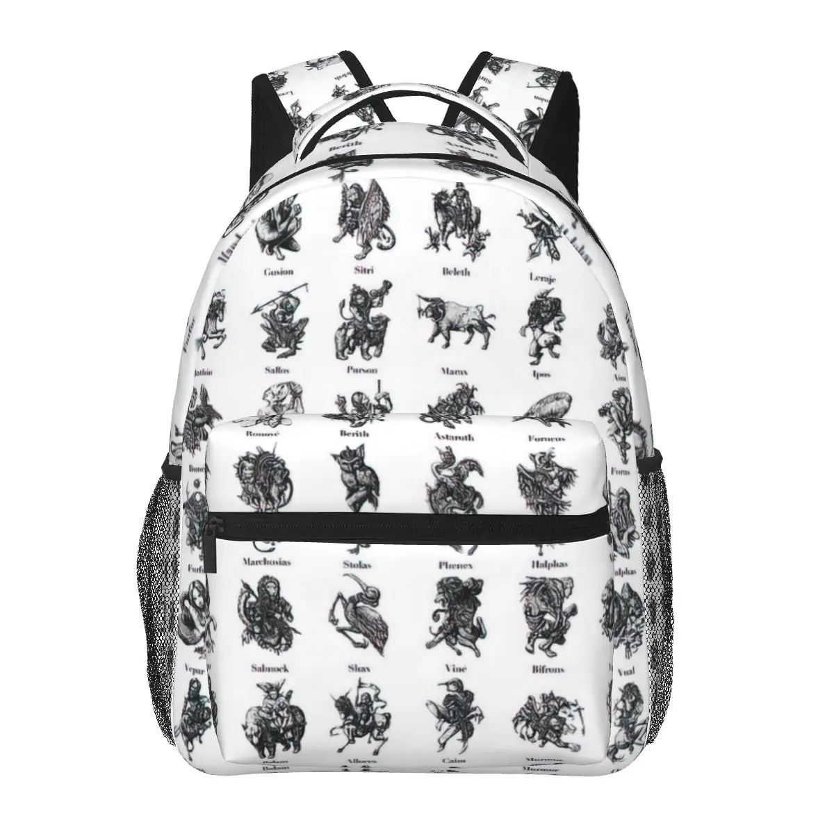 

The Seventy-Two Demons Of Solomon Backpack for Girls Boys Travel RucksackBackpacks for Teenage school bag