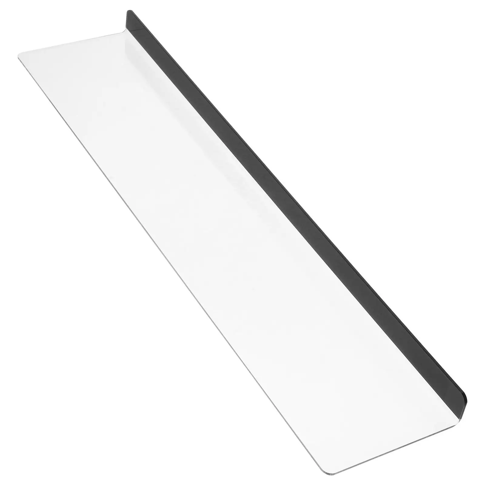 

Monitor Memo Board 35x8x2CM Computer Screen Notes Reminder Transparent Acrylic Whiteboard Desk Necessities Message Pad Side