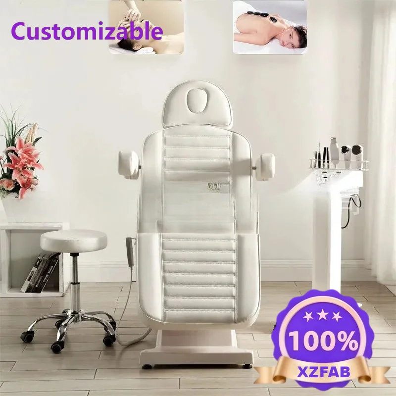 Factory Direct 2026 Manufacturer Electric Beauty Bed Folding Lifting Plastic Injection Beauty Salon Tattoo Embroidery