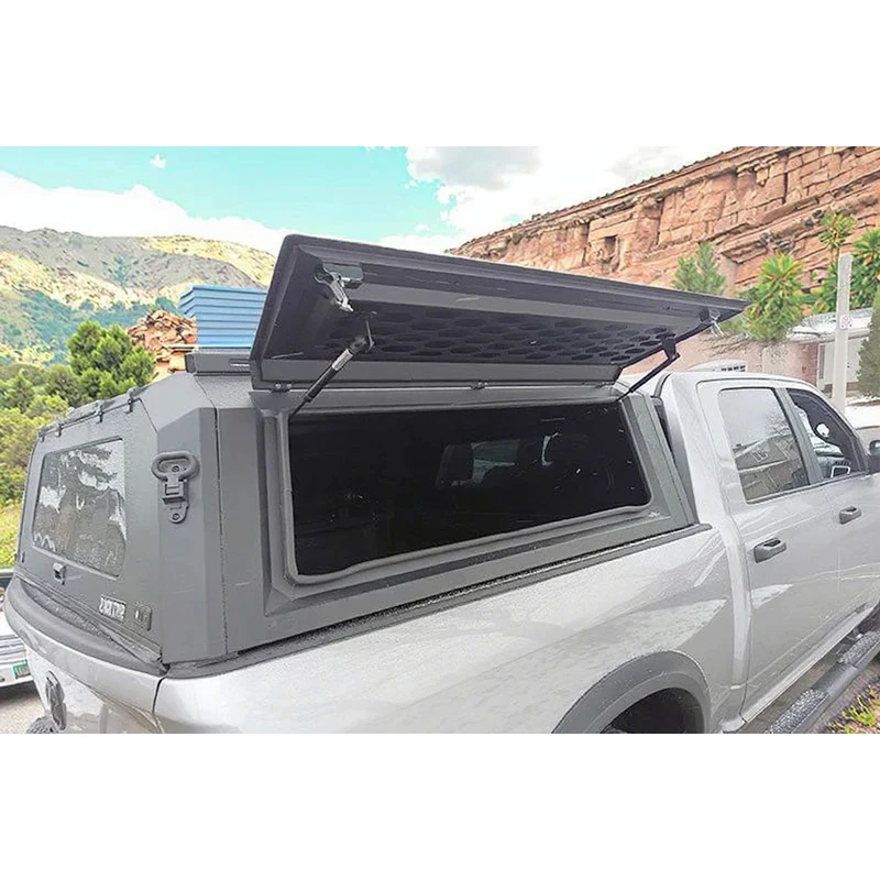 

High Qualit Aluminum Alloy Tonneau Cover for /6.4 2023 Waterproof Truck Roof Canopy Foldable