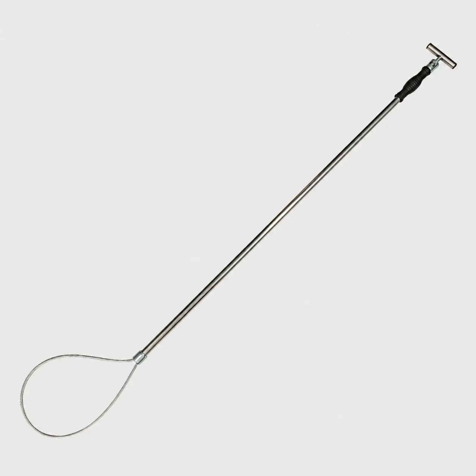 Livestock Pig Restraint Pole with Secure Wire Loop for Veterinary Professionals Heavy Duty Stainless Steel Handling Tool - view 3