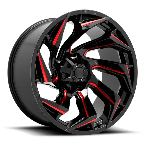 new arrival 15 16 17 18 in Machine-Finished Alloys car rims red Inserts off road wheels 6x139.7 Pickup & SUV Wheels truck wheels