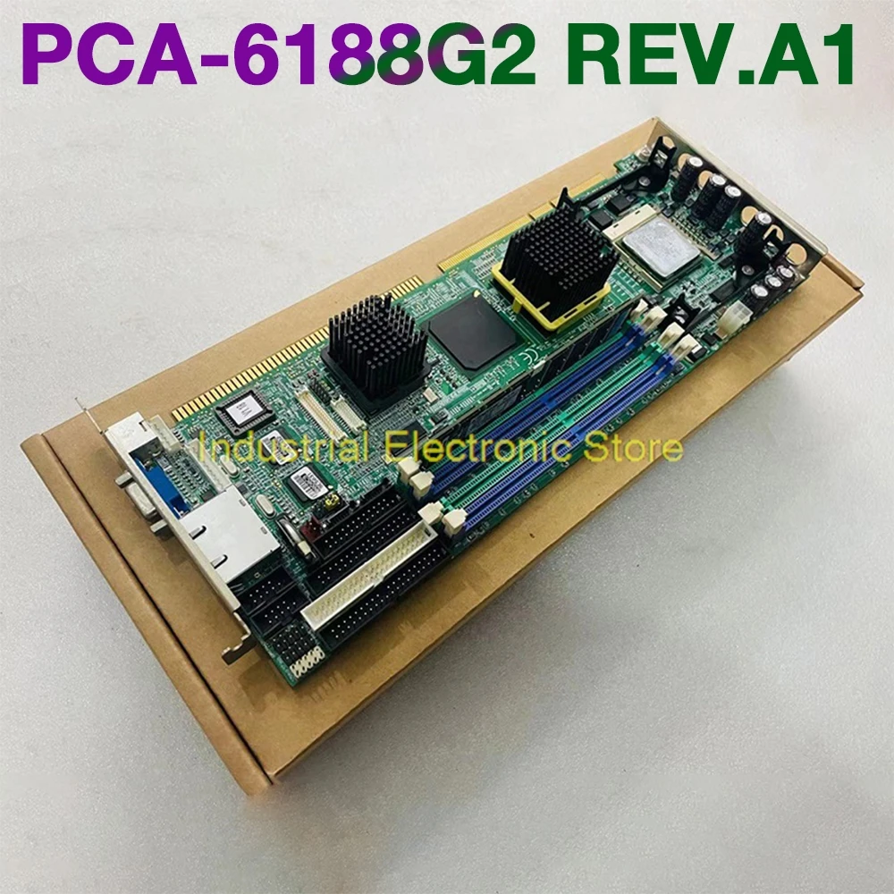 PCA-6188 Original For ADVANTECH Industrial Computer Motherboard Dual Network Ports PCA-6188G2 REV.A1