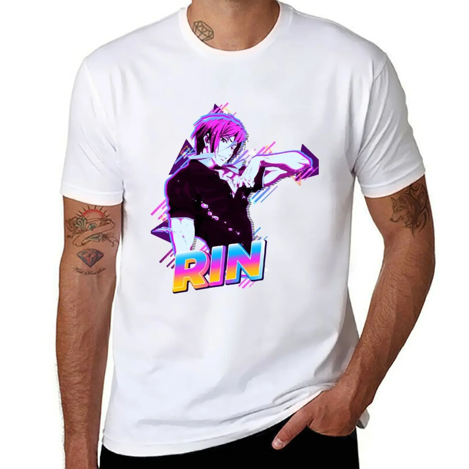 

Rin Matsuoka | Free! T-Shirt man t shirts for men man t shirt luxury T-Shirt