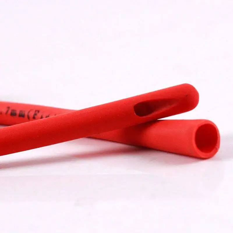 20pcs Disposable Silicon-coated red latex foley catheter medical surgery and training supplies